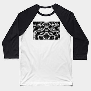 Inside The Vessel NYC BnW 4 Baseball T-Shirt